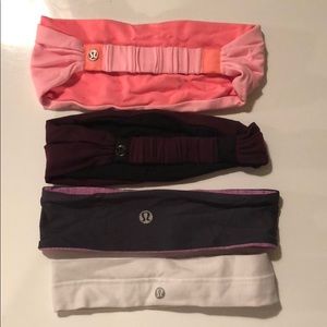 Lululemon reversible headbands! 4 for $30